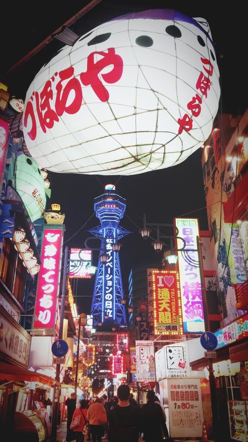 Hostel Viaggio Osaka Bagian luar foto